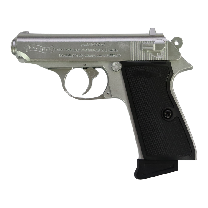 007 PPK Silver Manual Gel Blaster Pistol