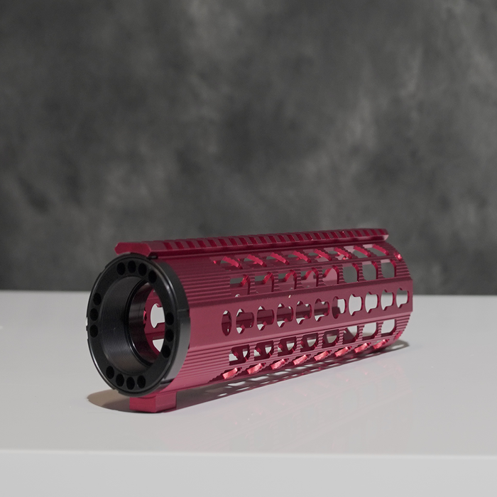 10 inch Red KeyMod