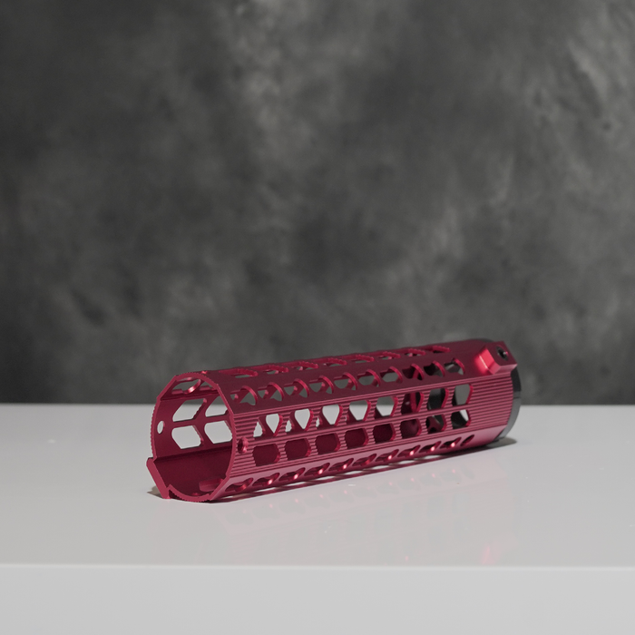 10 inch Red KeyMod