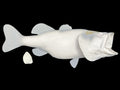 10-POUND LARGEMOUTH BASS BLANK, STANDARD