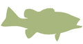 19-INCH SMALLMOUTH BASS BLANK, ECONOMICAL