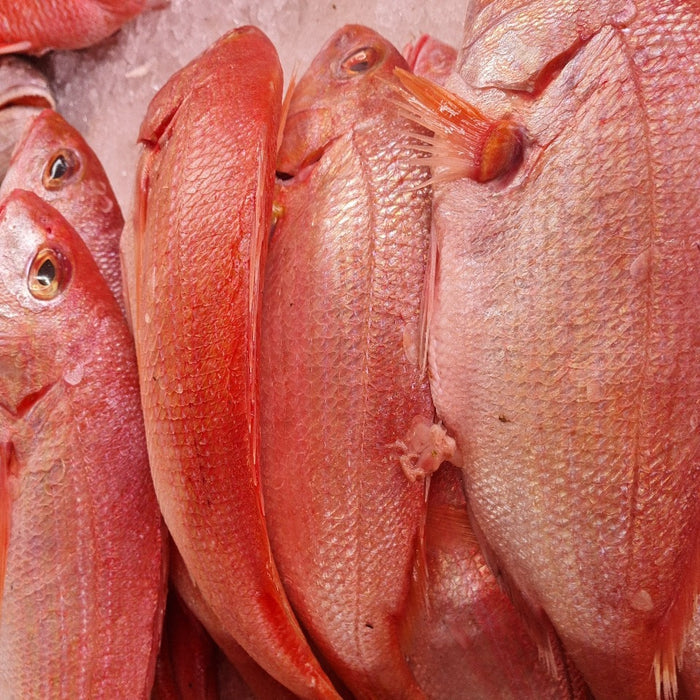 2 x SMALL RED FISH VALUE PACK WITH HEAD -800G  EACH