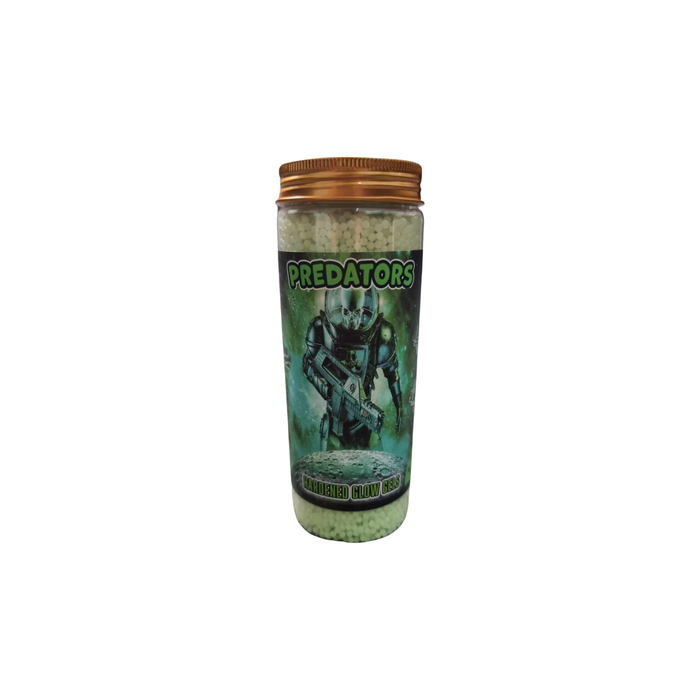 250g Predators Hardened Glow Gelball Canister Ammo 2.5 STAR⭐