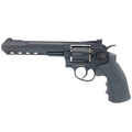 357 Magnum 5.5″ Metal C02 Gel Blaster Revolver (Black)