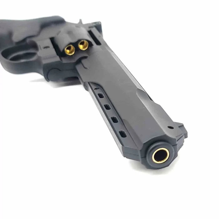 357 Magnum 5.5″ Metal C02 Gel Blaster Revolver (Black)