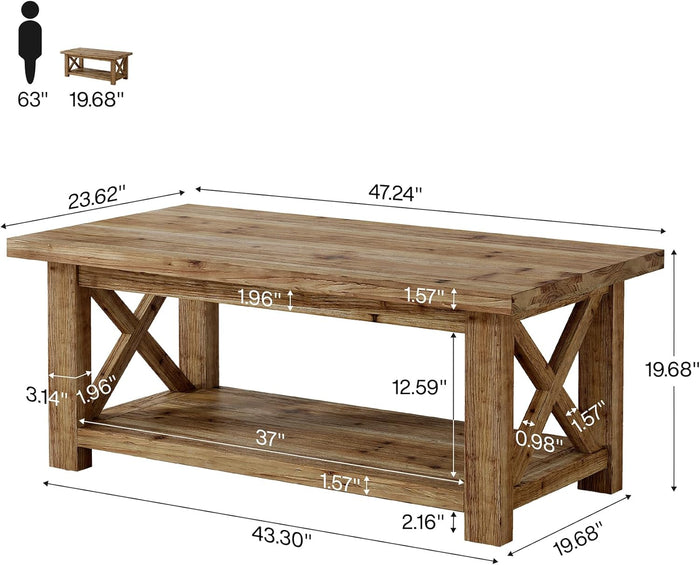 47" Coffee Table