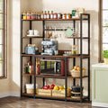 Tribesigns's Kitchen baker’s rack with extra-large countertop for baking and pastry prep.