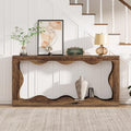 63" Console Table, Farmhouse Entryway Table Couch Table Behind Sofa Tribesigns