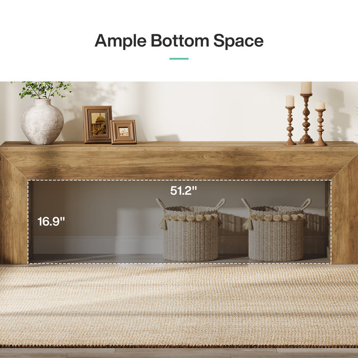 63" Farmhouse Entryway Bench, Wooden Shoe Storage Bench for Hallway, End of Bed, or Dining Seating