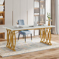 63" Modern Executive Desk, Office Computer Desk Meeting Room Table