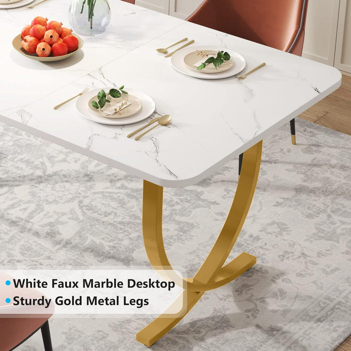 #Color_White & Gold