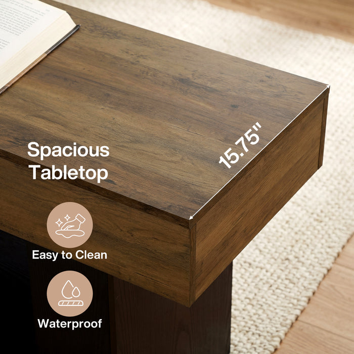 63" Modern TV Stand for TVs Up to 70 " Entertainment Center with U-Shaped Pedestal Tribesigns