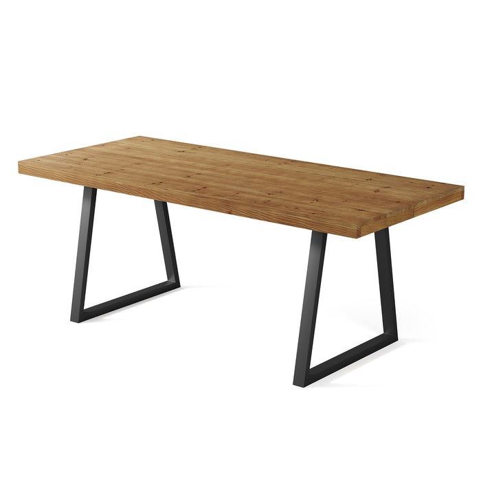 63" Solid Wood Executive Desk
