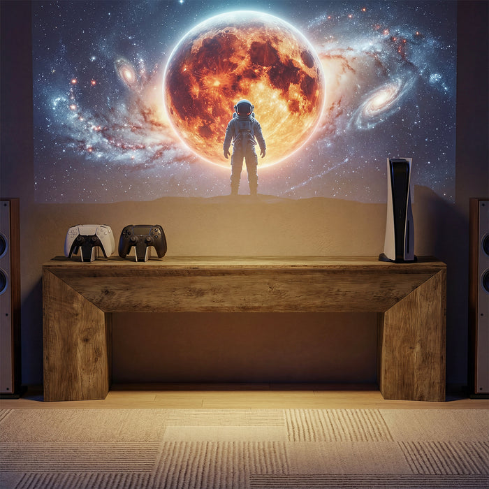 63" TV Stand with Hidden Metal Frame, Low Media Console Table for Living Room and Bedroom
