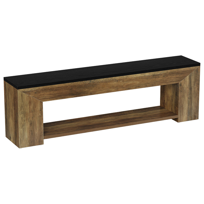 70.86" TV Stand for Up to 80 Inch TVs, Extra Long Wood Console with Storage