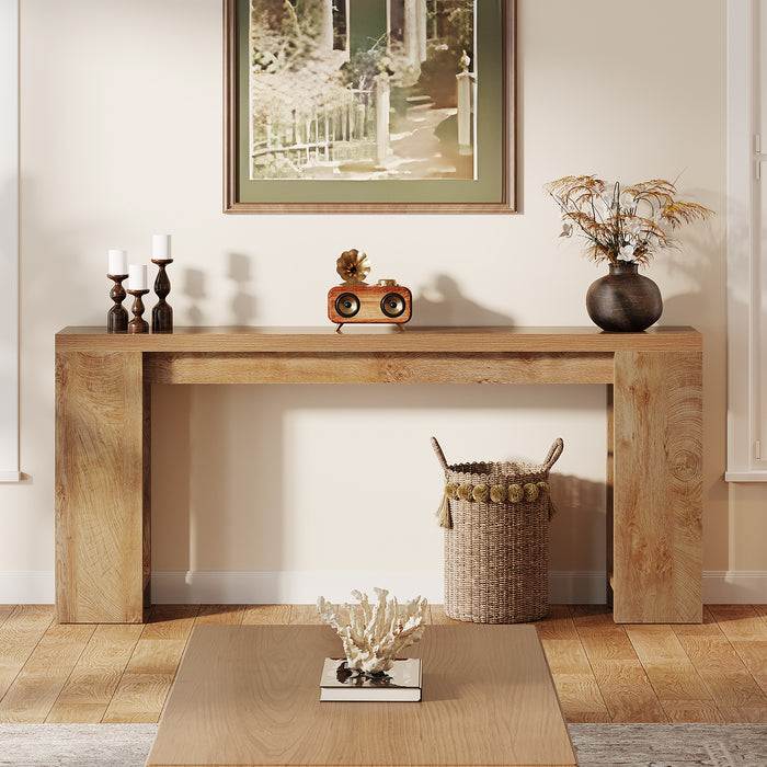 70.9" Console Table, Narrow Entryway Sofa Table Behind Couch for Hallway