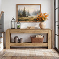 78.74" Extra Long Console Table with Storage
