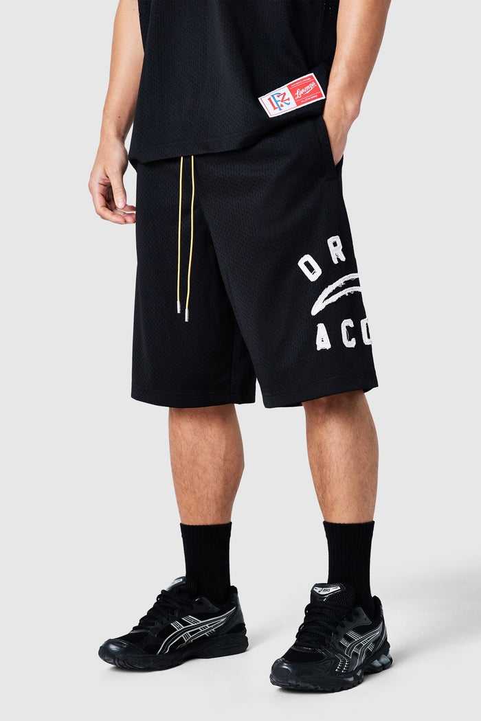 Acdmy Mesh Short - Black