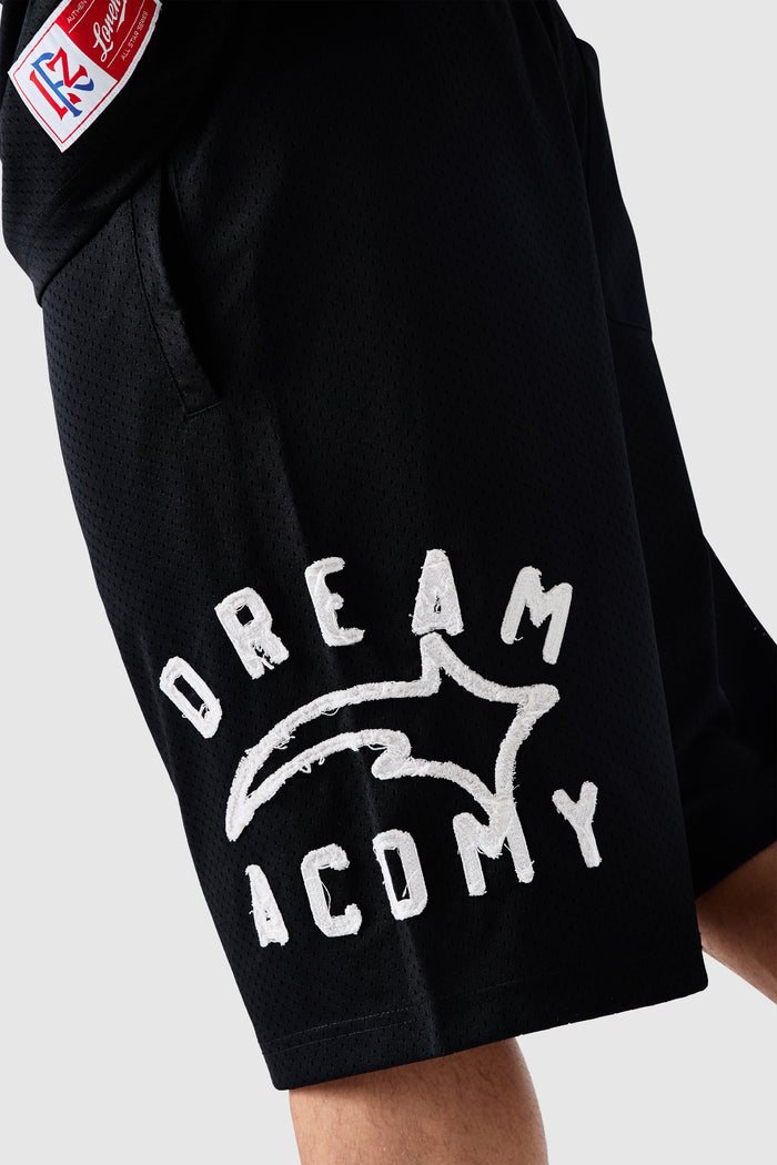 Acdmy Mesh Short - Black