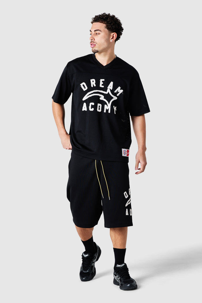 Acdmy Mesh Short - Black