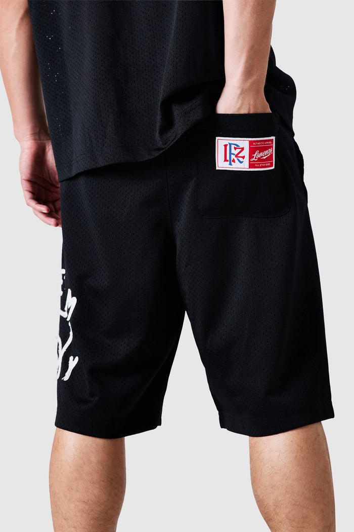 Acdmy Mesh Short - Black