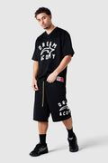 Acdmy Mesh Twinset - Black
