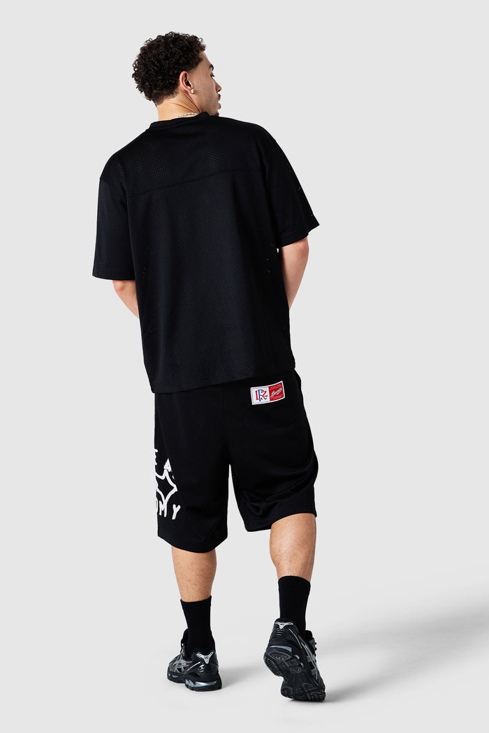 Acdmy Mesh Twinset - Black