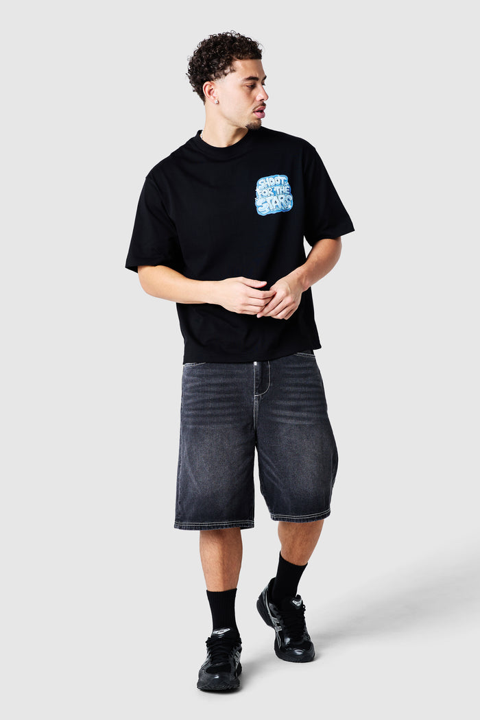 Airbrush Tee - Black