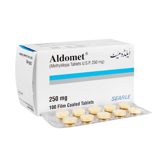 Aldomet (Methyldopa) 250mg, 100 Ct - Searle