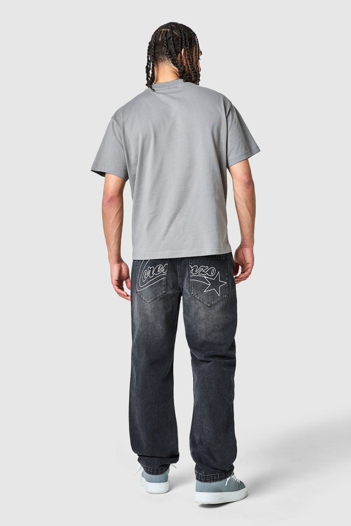 All Star Relaxed Jean - Black