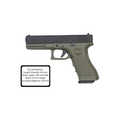 Army Armament Stage 1 R17-A G Gel Blaster 17 GREEN GBB PISTOL