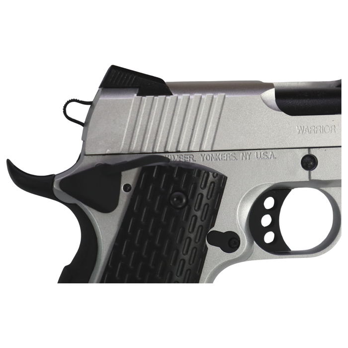 Army Armament Stage 2 R28-S Kimber Warrior 1911 Silver Metal GBB Gel Blaster