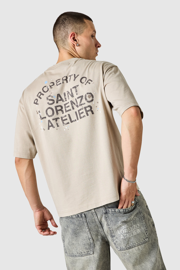 Arte Tee - Grey Stone