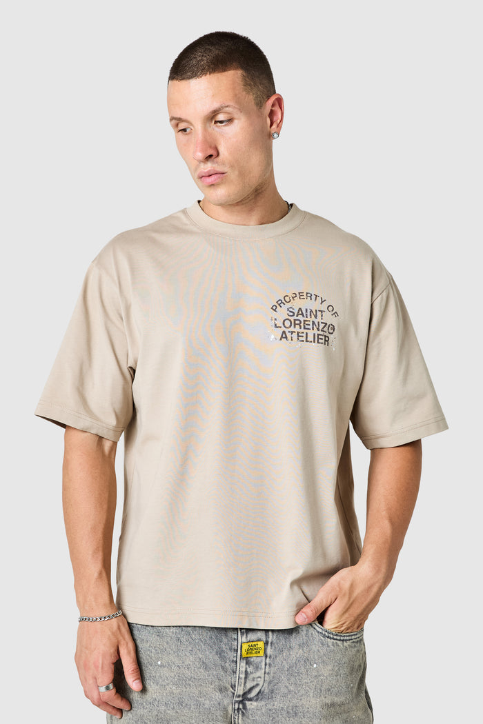 Arte Tee - Grey Stone