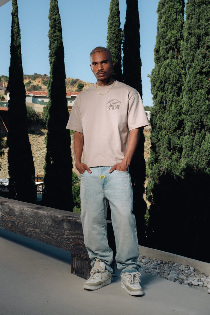 Arte Tee - Grey Stone