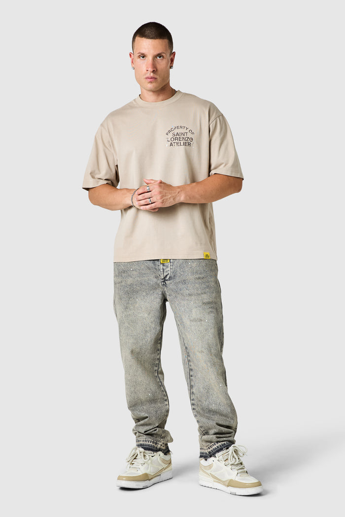 Arte Tee - Grey Stone