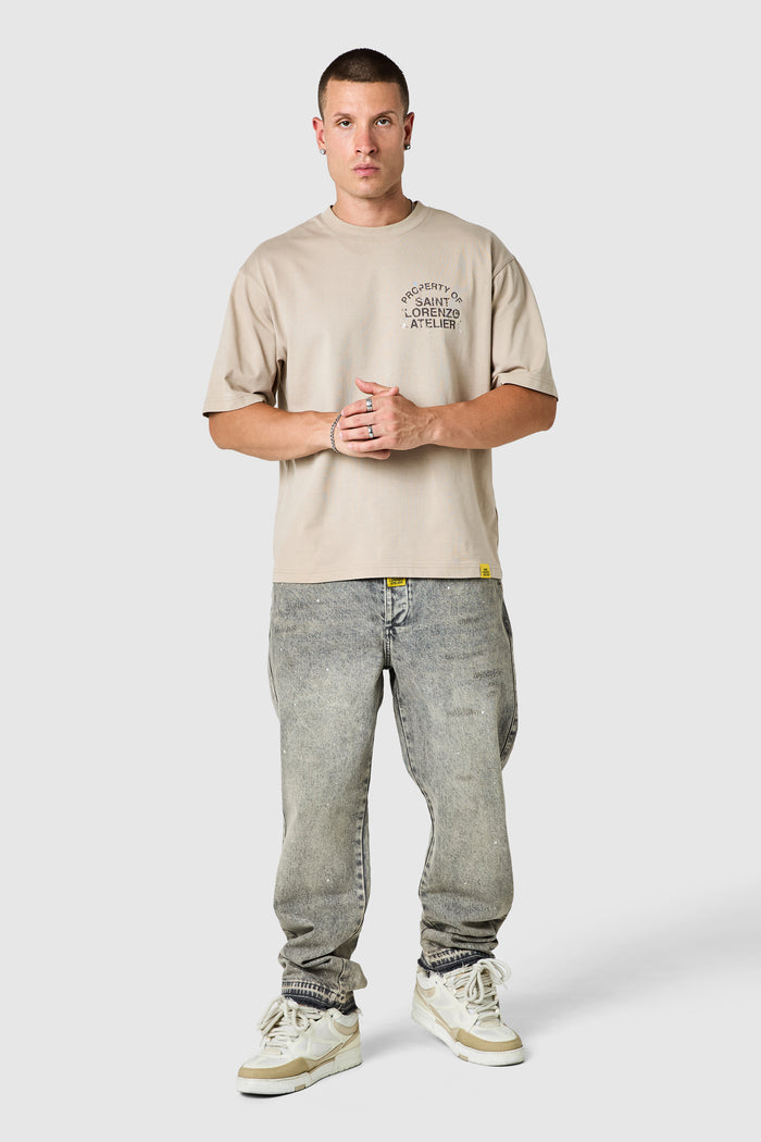 Arte Tee - Grey Stone