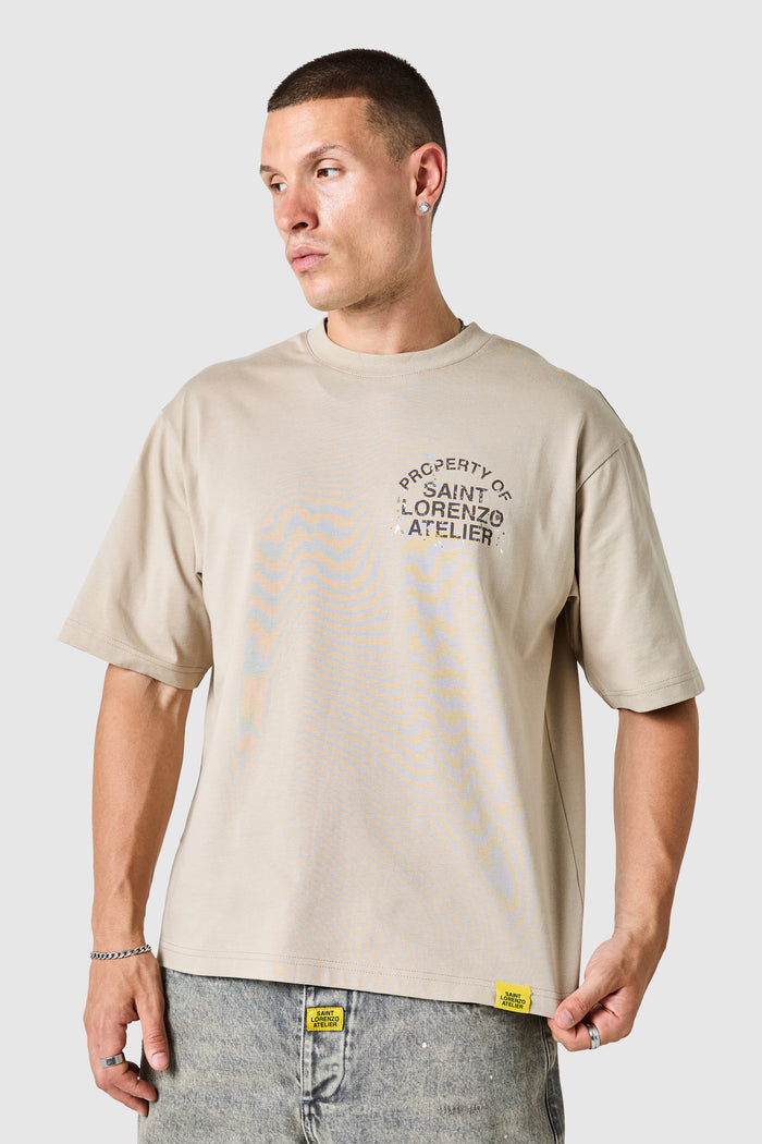 Arte Tee - Grey Stone
