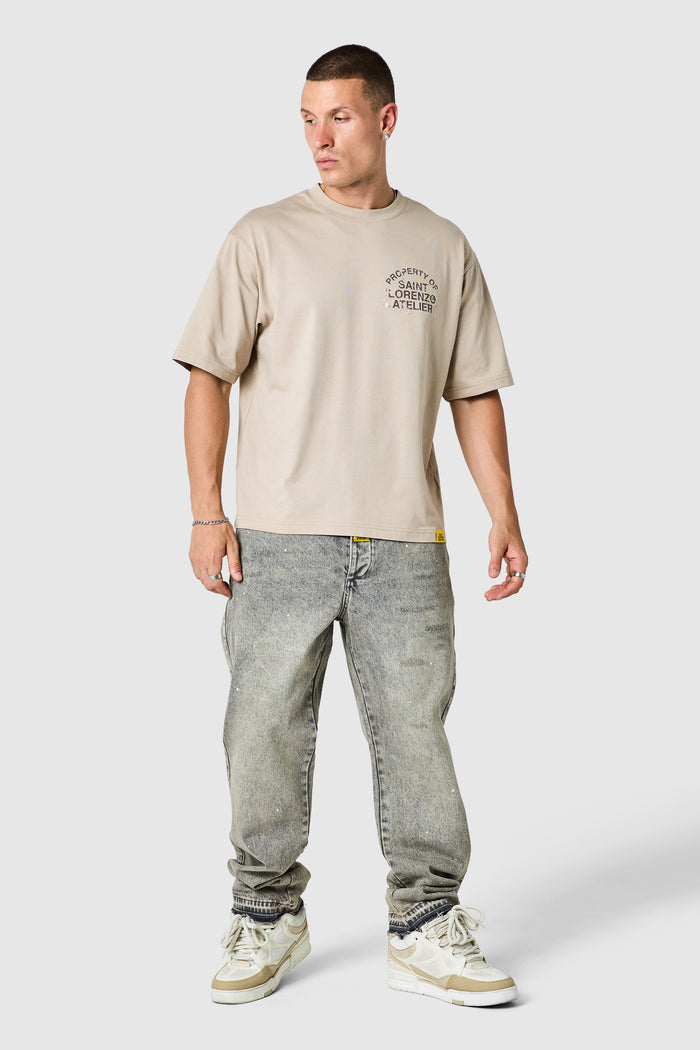 Arte Tee - Grey Stone