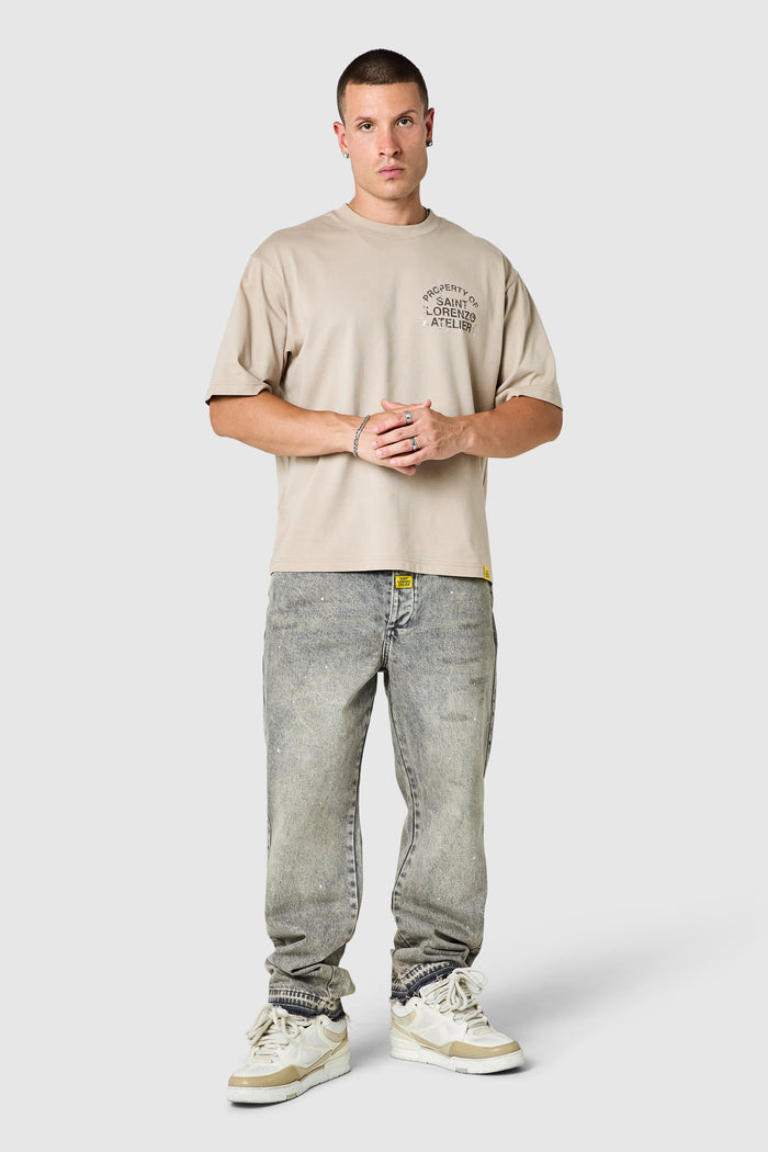 Arte Tee - Grey Stone
