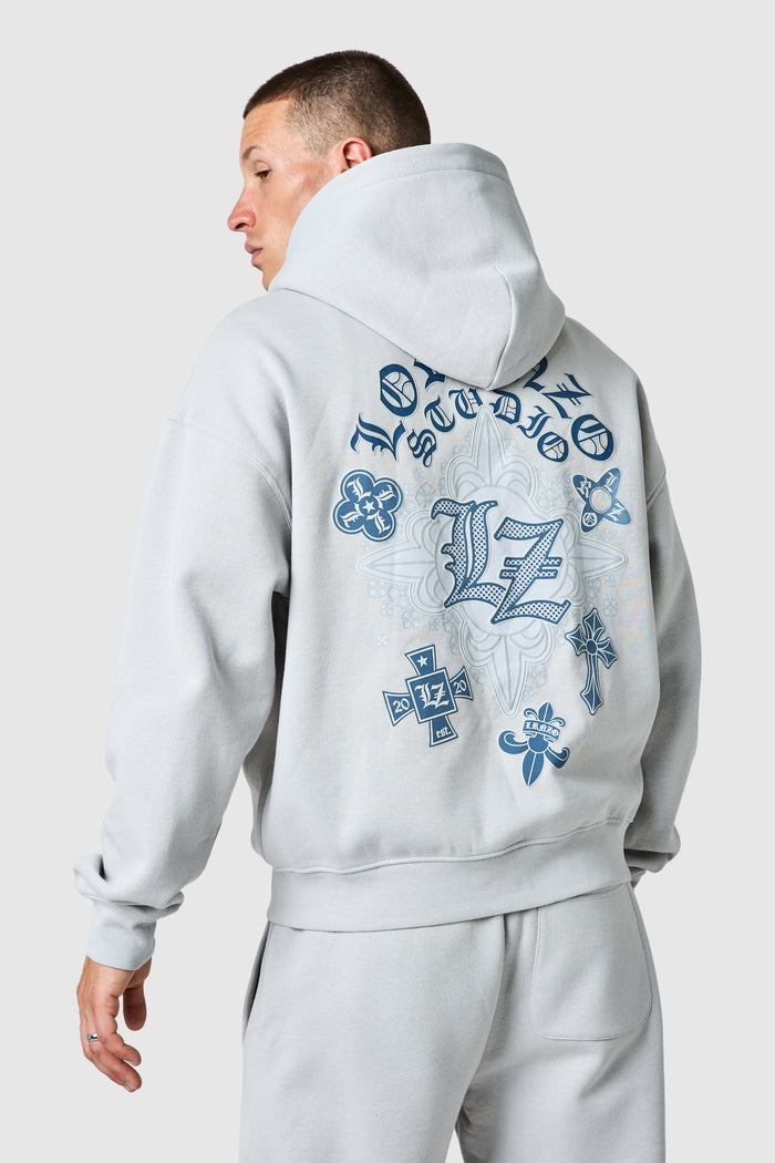 Atlas Full Zip Hood - Mist
