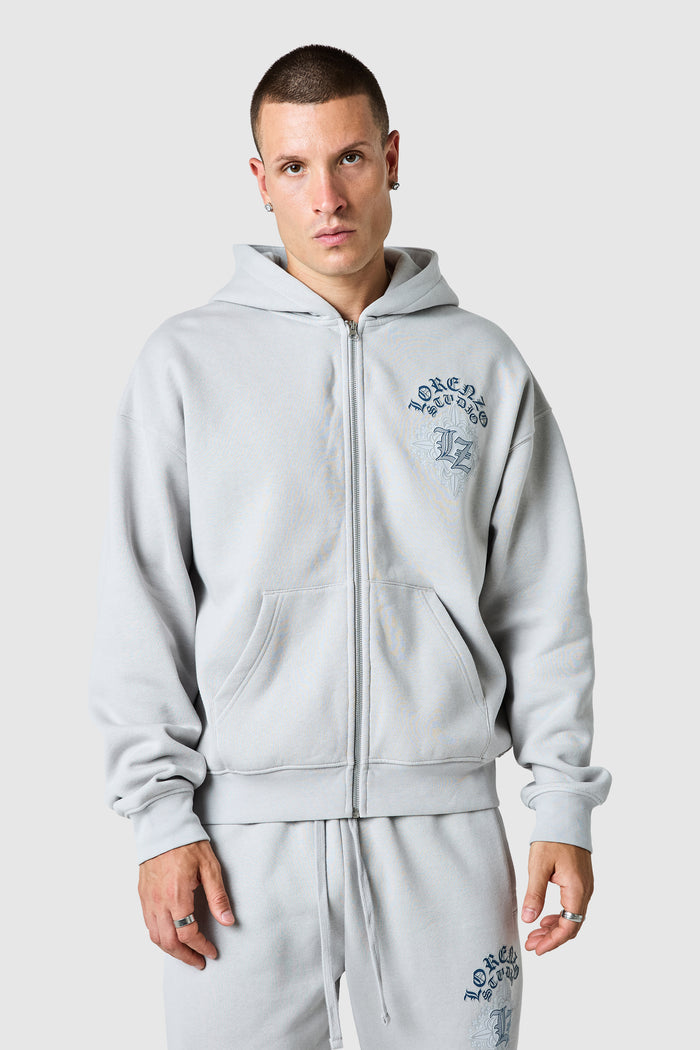 Atlas Full Zip Hood - Mist