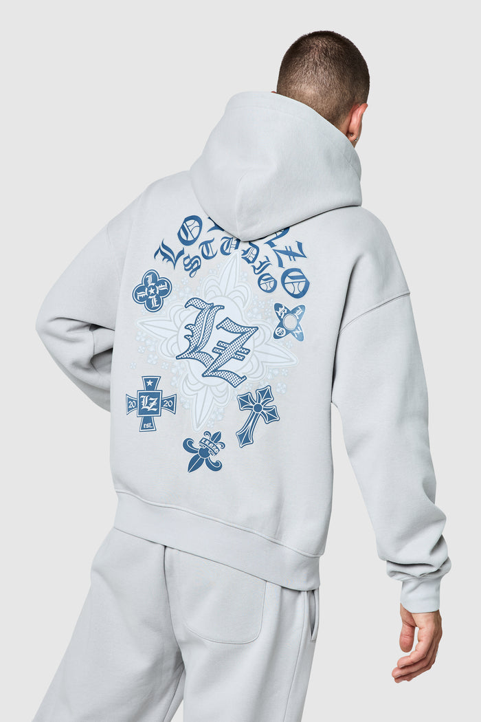Atlas Full Zip Hood - Mist