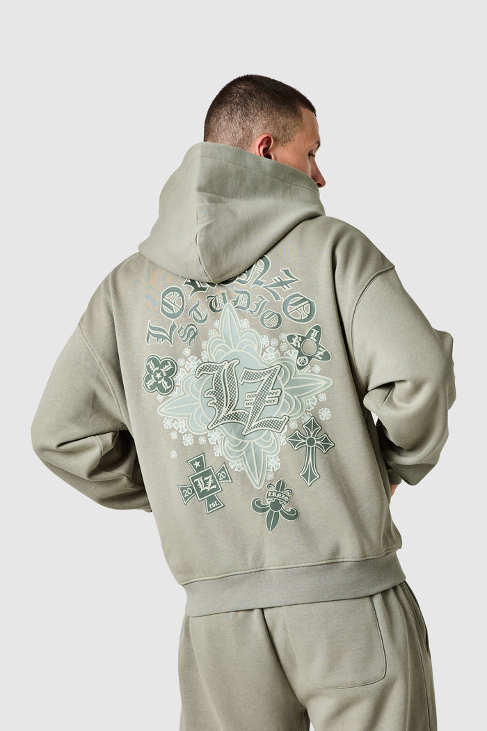 Atlas Full Zip Hood - Sandfern