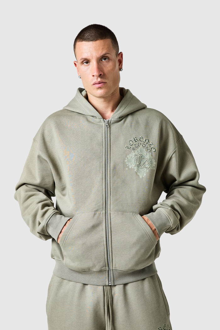 Atlas Full Zip Hood - Sandfern