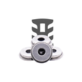 Aztech 8mm Low Profile Bushes 440 Stainless V2 Gearbox for Gelball and Airsoft