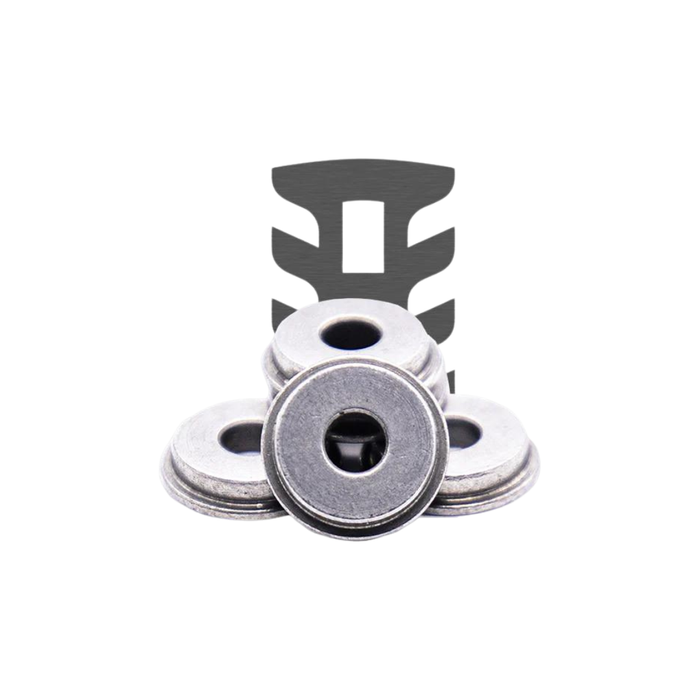 Aztech 8mm Low Profile Bushes 440 Stainless V2 Gearbox for Gelball and Airsoft