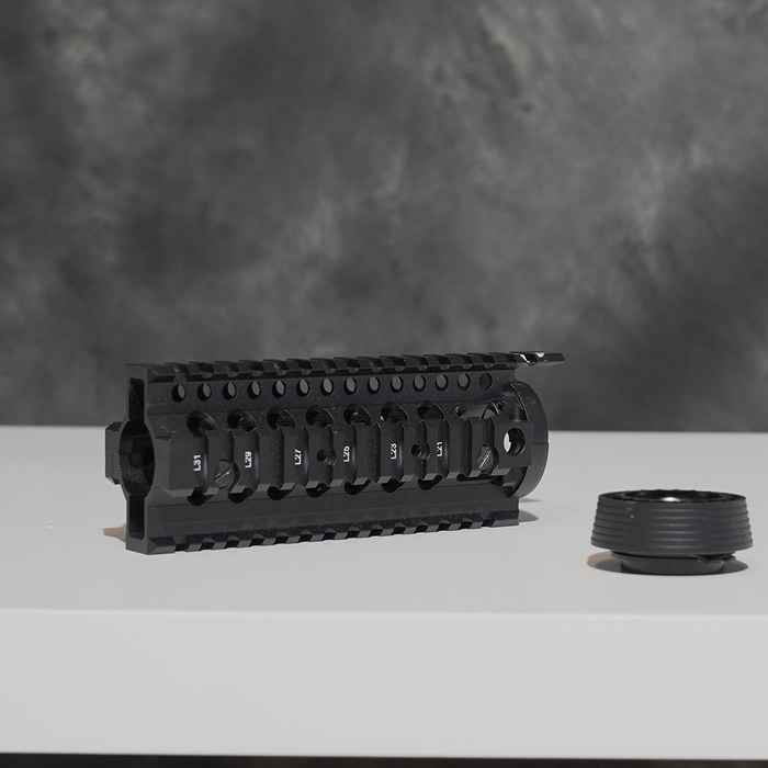 Black Daniel Defense Omega METAL QUAD RAIL HANDGUARD