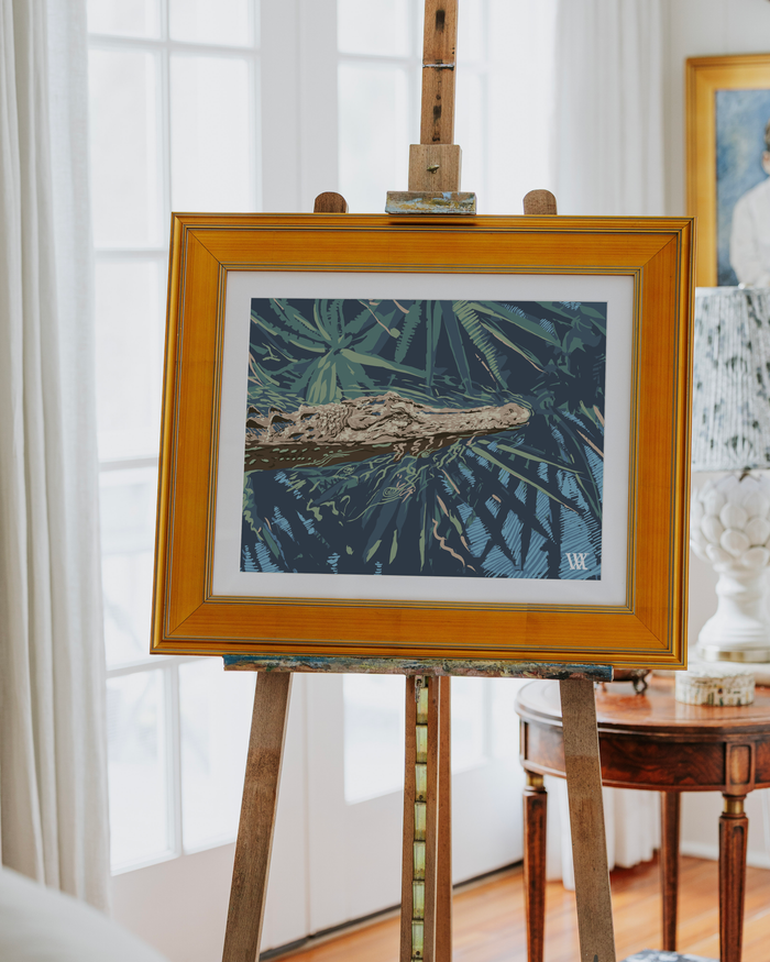 Blue Ocmulgee Alligator