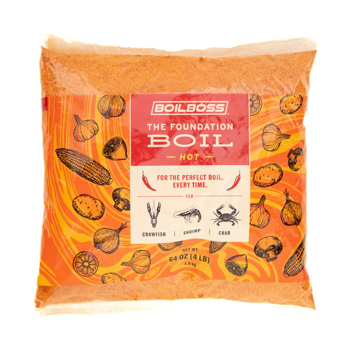 Boil Boss - Foundation Boil Seasoning - 20 lb Bulk (5 - 4lb bags) 25% Savings